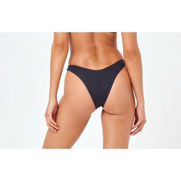 L*Space Siren Bikini Top Black with Cabana Bottom Cherry NEW NWT - Picture 11 of 11